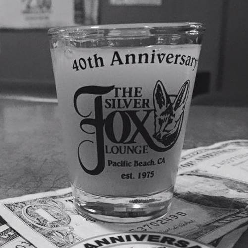 Shot glass Silver Fox Lounge
