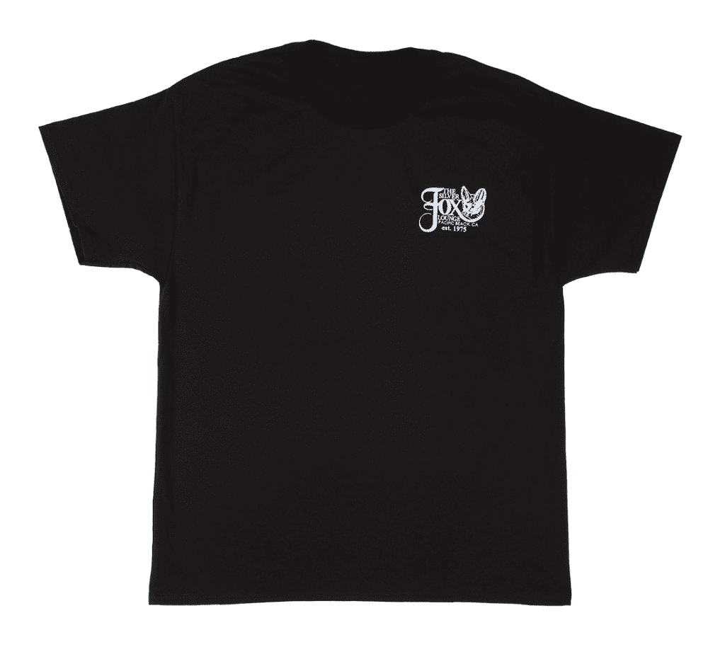 Silver Fox T-Shirts Black (6am Club Logo) - Silver Fox Lounge