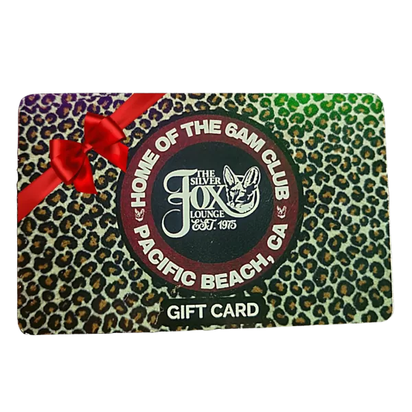 Silver Fox Gift Card