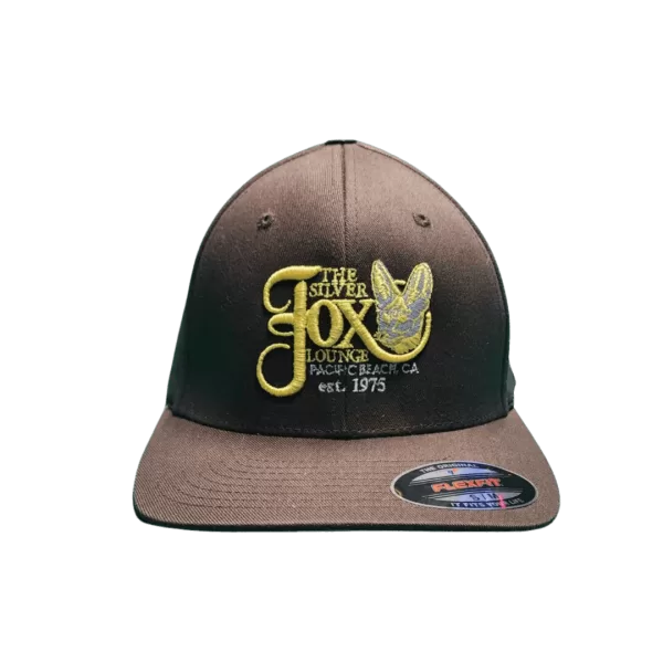 Brown and Yellow Silver Fox Hat
