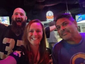 Day drinking regulars at the Silver Fox Lounge