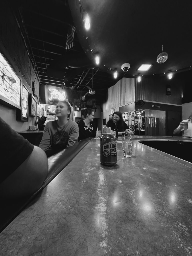 Inside the Silver Fox Lounge dive bar on Garnet Avenue, Pacific Beach